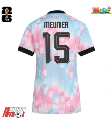 Bélgica Thomas Meunier #15 Segunda Equipación Mujer Mundial 2026 Manga Corta